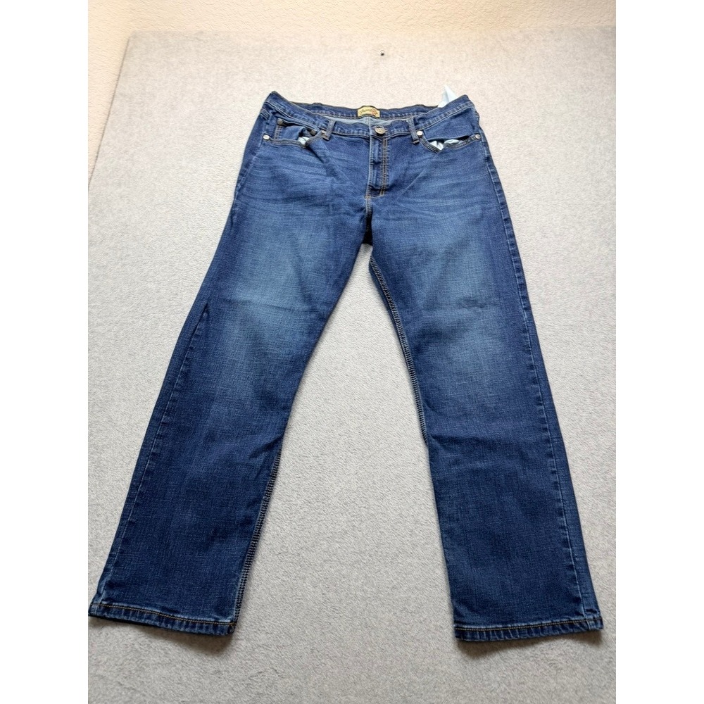 Wrangler 20X Jeans Style 42 Vintage Bootcut Men's 38x32 Blue Dark Wash Fade